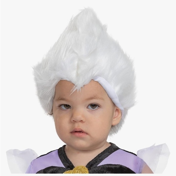 Nwt 12-18 months Official Disney The Little Mermaid URSULA Costume - Picture 4 of 5